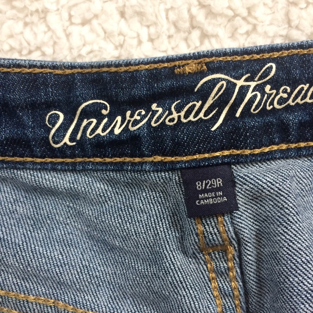 Universal Thread High Rise Shortie Button Up Shorts - Picture 5 of 5